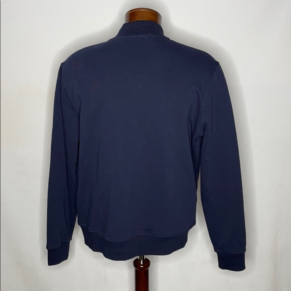 SLATE & STONE MEN’S KNIT BASEBALL JACKET LARGE - Picture 4 of 8